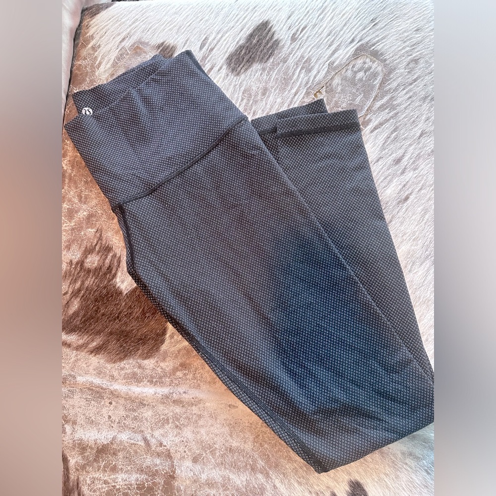 Lululemon long leggings soft jersey size 10